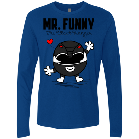 T-Shirts Royal / Small Mr Funny Men's Premium Long Sleeve