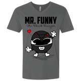 T-Shirts Heavy Metal / X-Small Mr Funny Men's Premium V-Neck
