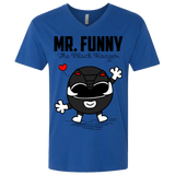 T-Shirts Royal / X-Small Mr Funny Men's Premium V-Neck