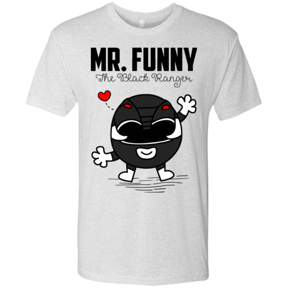 T-Shirts Heather White / Small Mr Funny Men's Triblend T-Shirt