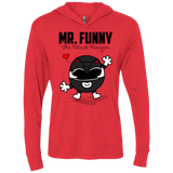 T-Shirts Vintage Red / X-Small Mr Funny Triblend Long Sleeve Hoodie Tee