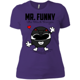 T-Shirts Purple / X-Small Mr Funny Women's Premium T-Shirt