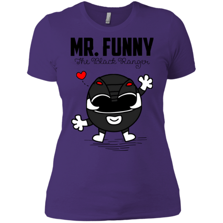T-Shirts Purple / X-Small Mr Funny Women's Premium T-Shirt