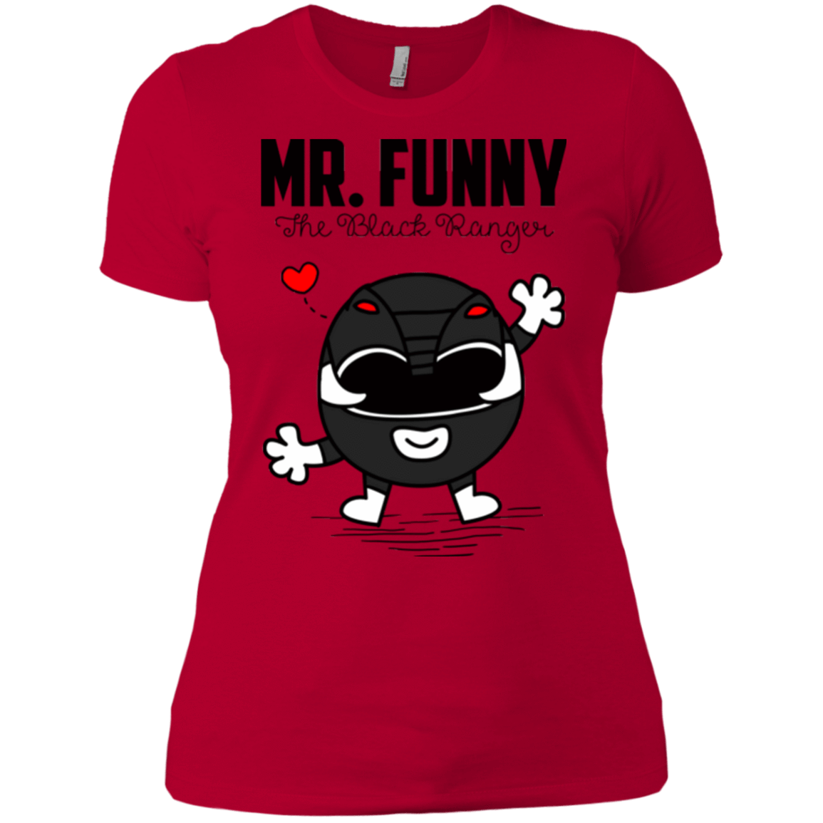 T-Shirts Red / X-Small Mr Funny Women's Premium T-Shirt