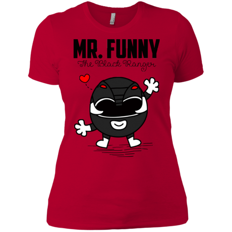 T-Shirts Red / X-Small Mr Funny Women's Premium T-Shirt