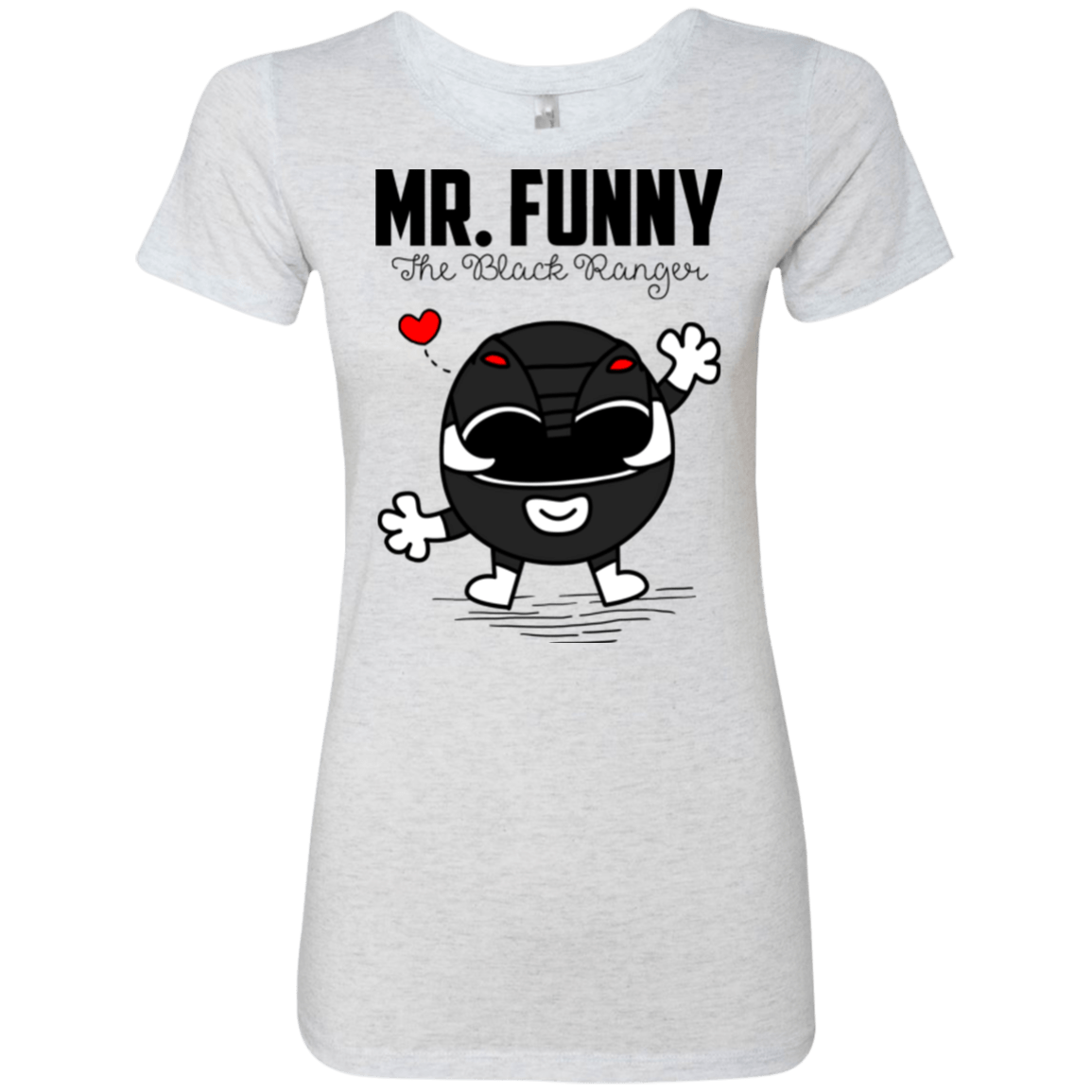 T-Shirts Heather White / Small Mr Funny Women's Triblend T-Shirt