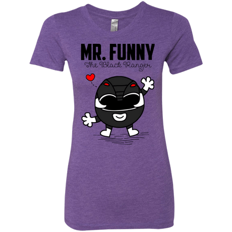T-Shirts Purple Rush / Small Mr Funny Women's Triblend T-Shirt