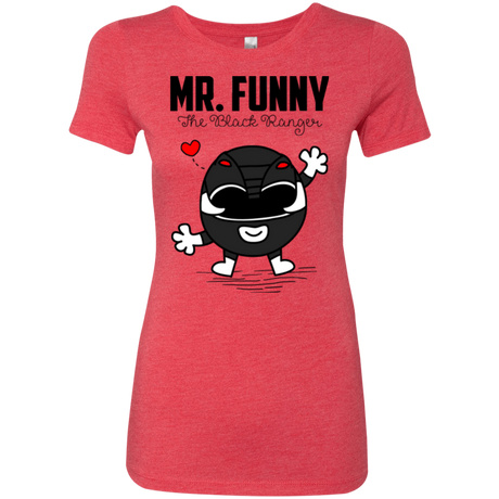 T-Shirts Vintage Red / Small Mr Funny Women's Triblend T-Shirt