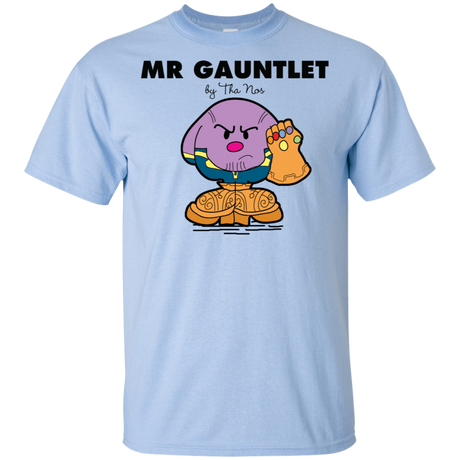 T-Shirts Light Blue / S Mr Gauntlet T-Shirt