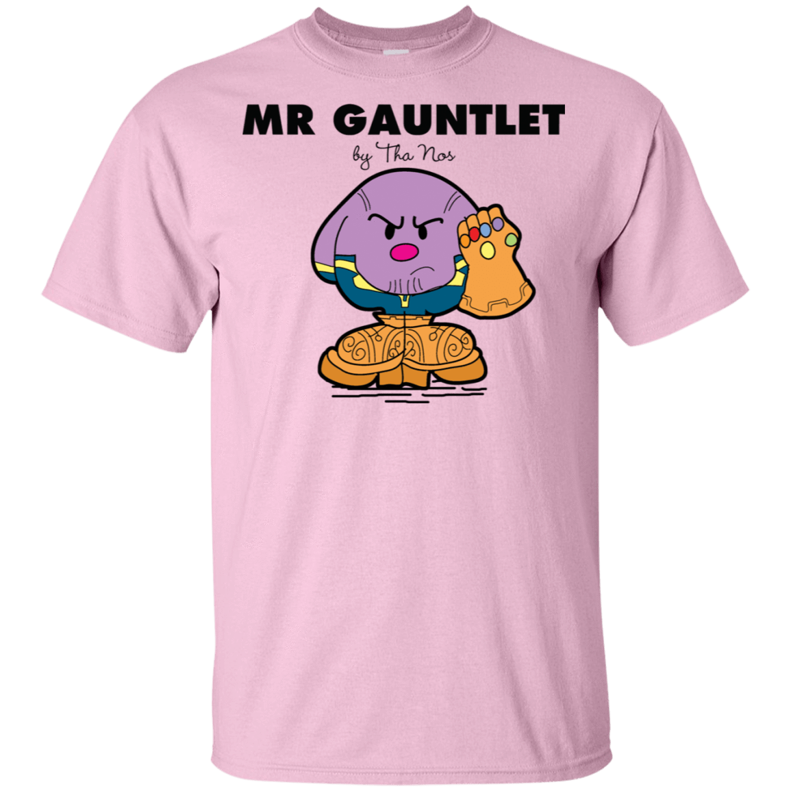 T-Shirts Light Pink / S Mr Gauntlet T-Shirt