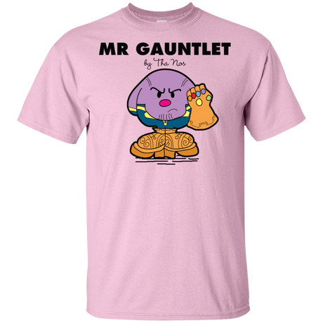 T-Shirts Light Pink / S Mr Gauntlet T-Shirt