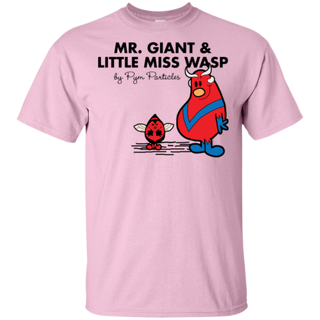 T-Shirts Light Pink / S Mr Giant and Little Miss wasp T-Shirt