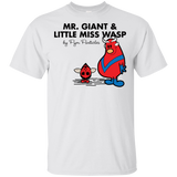 T-Shirts White / S Mr Giant and Little Miss wasp T-Shirt