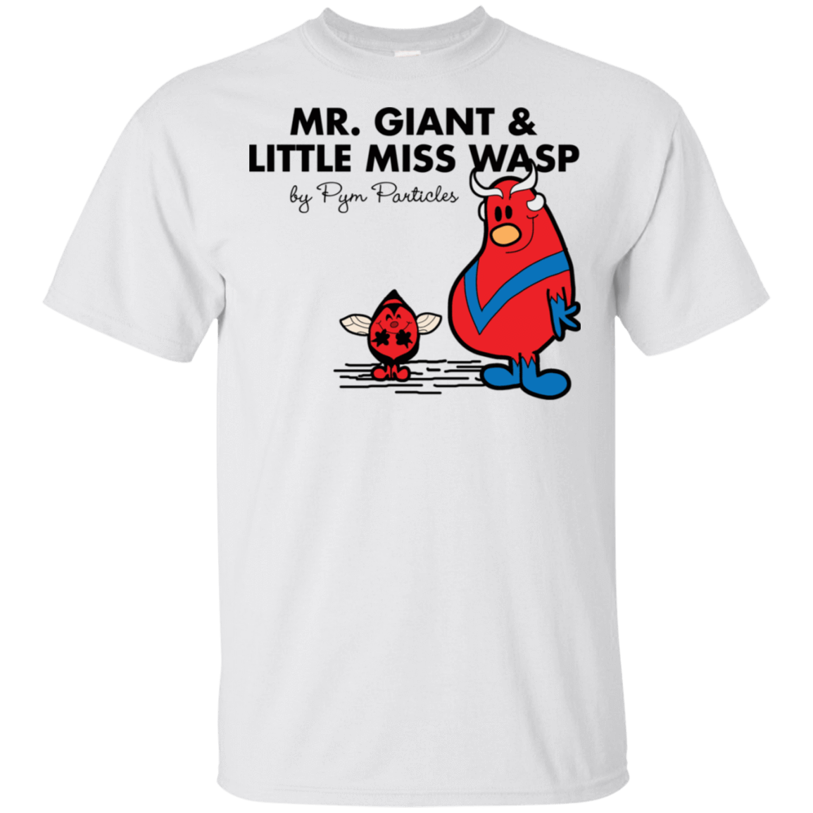 T-Shirts White / S Mr Giant and Little Miss wasp T-Shirt