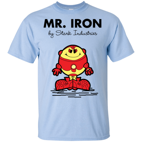 T-Shirts Light Blue / S Mr Iron T-Shirt