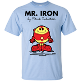 T-Shirts Light Blue / S Mr Iron T-Shirt