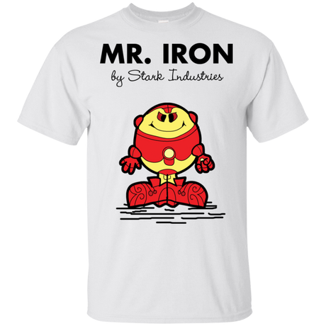T-Shirts White / S Mr Iron T-Shirt