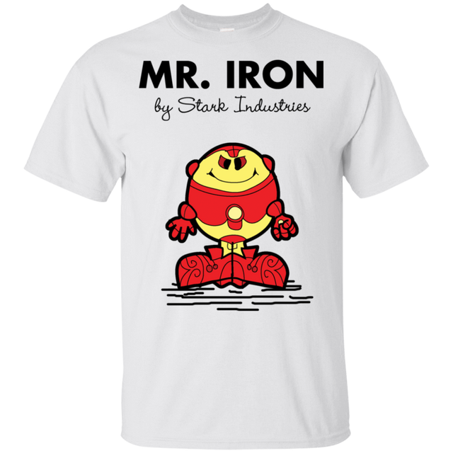 T-Shirts White / S Mr Iron T-Shirt