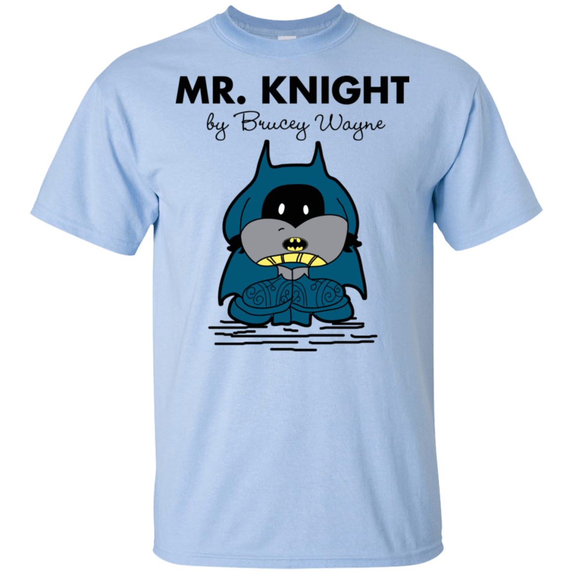 T-Shirts Light Blue / S Mr Knight T-Shirt