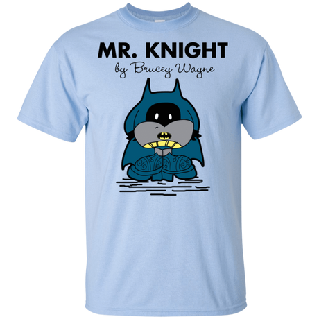 T-Shirts Light Blue / S Mr Knight T-Shirt