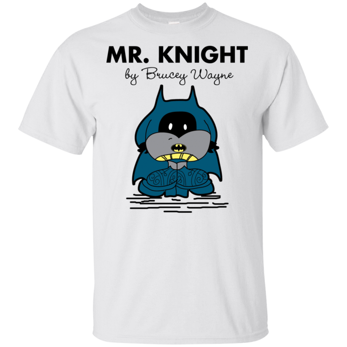 T-Shirts White / S Mr Knight T-Shirt