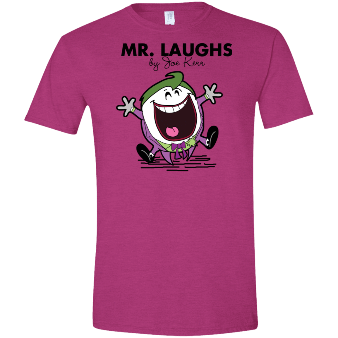 T-Shirts Antique Heliconia / S Mr Laughs Men's Semi-Fitted Softstyle