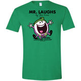 T-Shirts Heather Irish Green / S Mr Laughs Men's Semi-Fitted Softstyle
