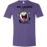 T-Shirts Heather Purple / S Mr Laughs Men's Semi-Fitted Softstyle