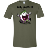 T-Shirts Military Green / S Mr Laughs Men's Semi-Fitted Softstyle
