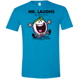 T-Shirts Sapphire / S Mr Laughs Men's Semi-Fitted Softstyle