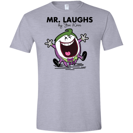 T-Shirts Sport Grey / S Mr Laughs Men's Semi-Fitted Softstyle