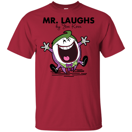 T-Shirts Cardinal / S Mr Laughs T-Shirt