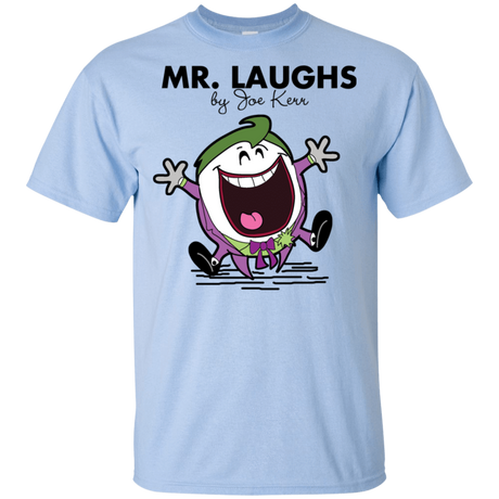 T-Shirts Light Blue / S Mr Laughs T-Shirt