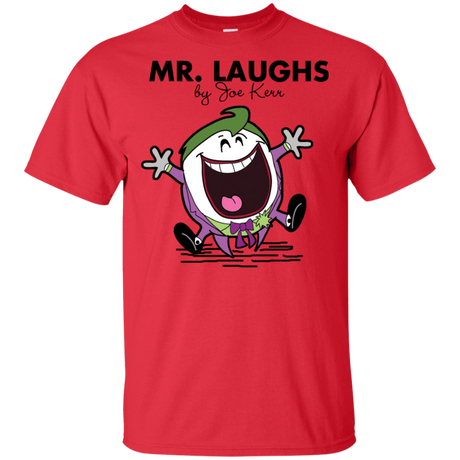 T-Shirts Red / S Mr Laughs T-Shirt