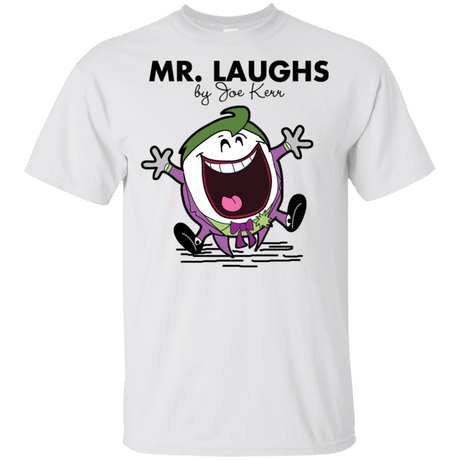 T-Shirts White / S Mr Laughs T-Shirt
