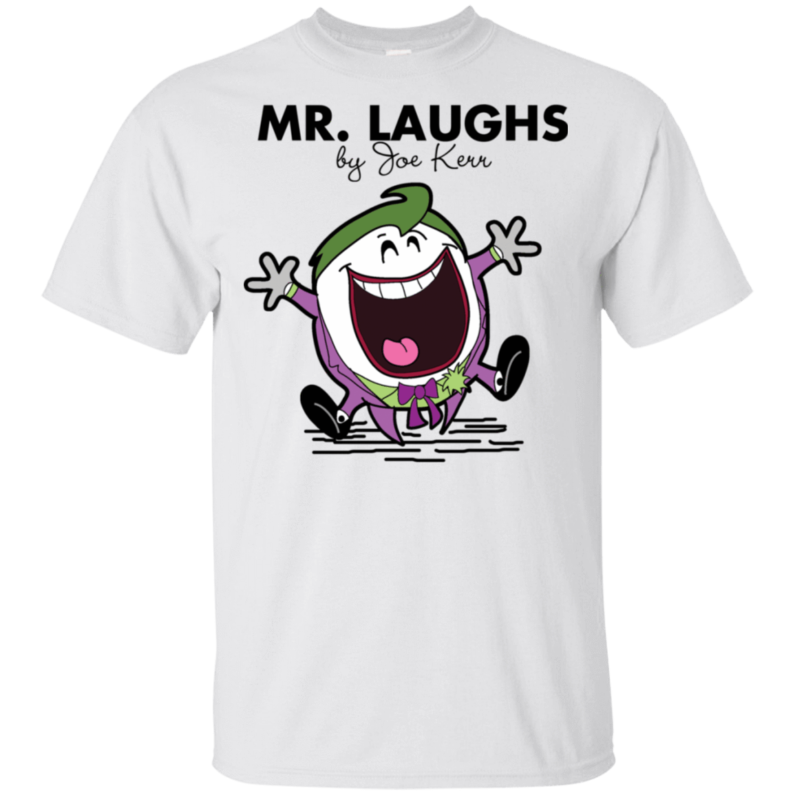 T-Shirts White / S Mr Laughs T-Shirt