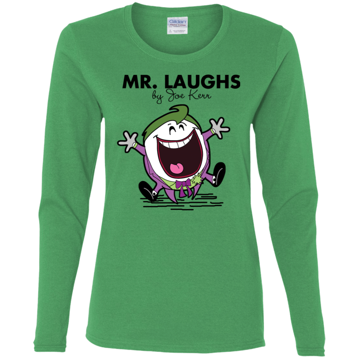 T-Shirts Irish Green / S Mr Laughs Women's Long Sleeve T-Shirt