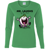 T-Shirts Irish Green / S Mr Laughs Women's Long Sleeve T-Shirt