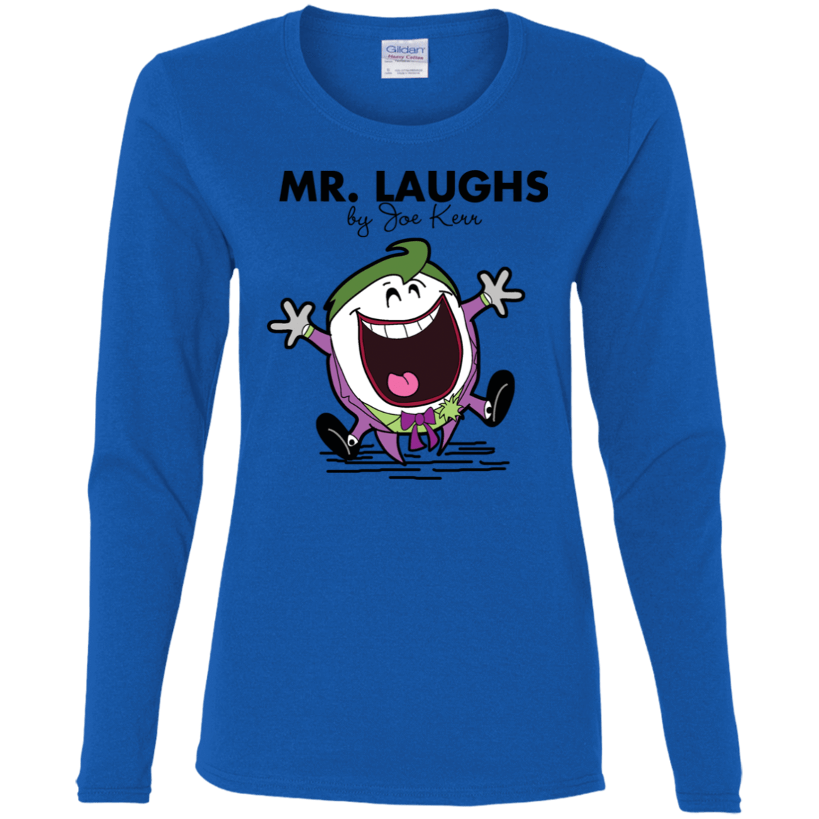 T-Shirts Royal / S Mr Laughs Women's Long Sleeve T-Shirt