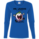 T-Shirts Royal / S Mr Laughs Women's Long Sleeve T-Shirt