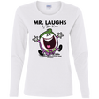 T-Shirts White / S Mr Laughs Women's Long Sleeve T-Shirt