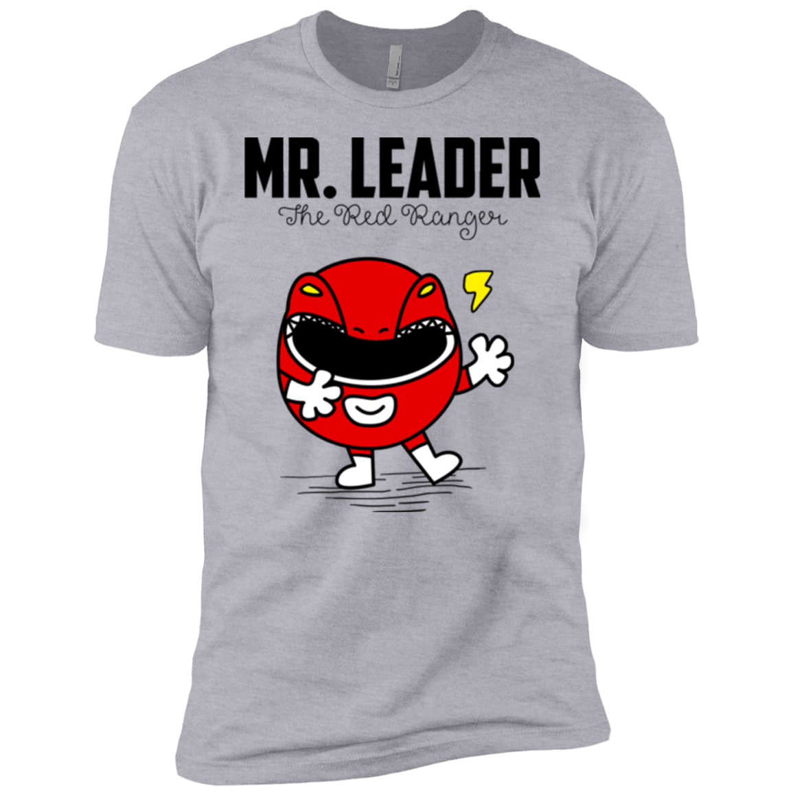 T-Shirts Heather Grey / YXS Mr Leader Boys Premium T-Shirt