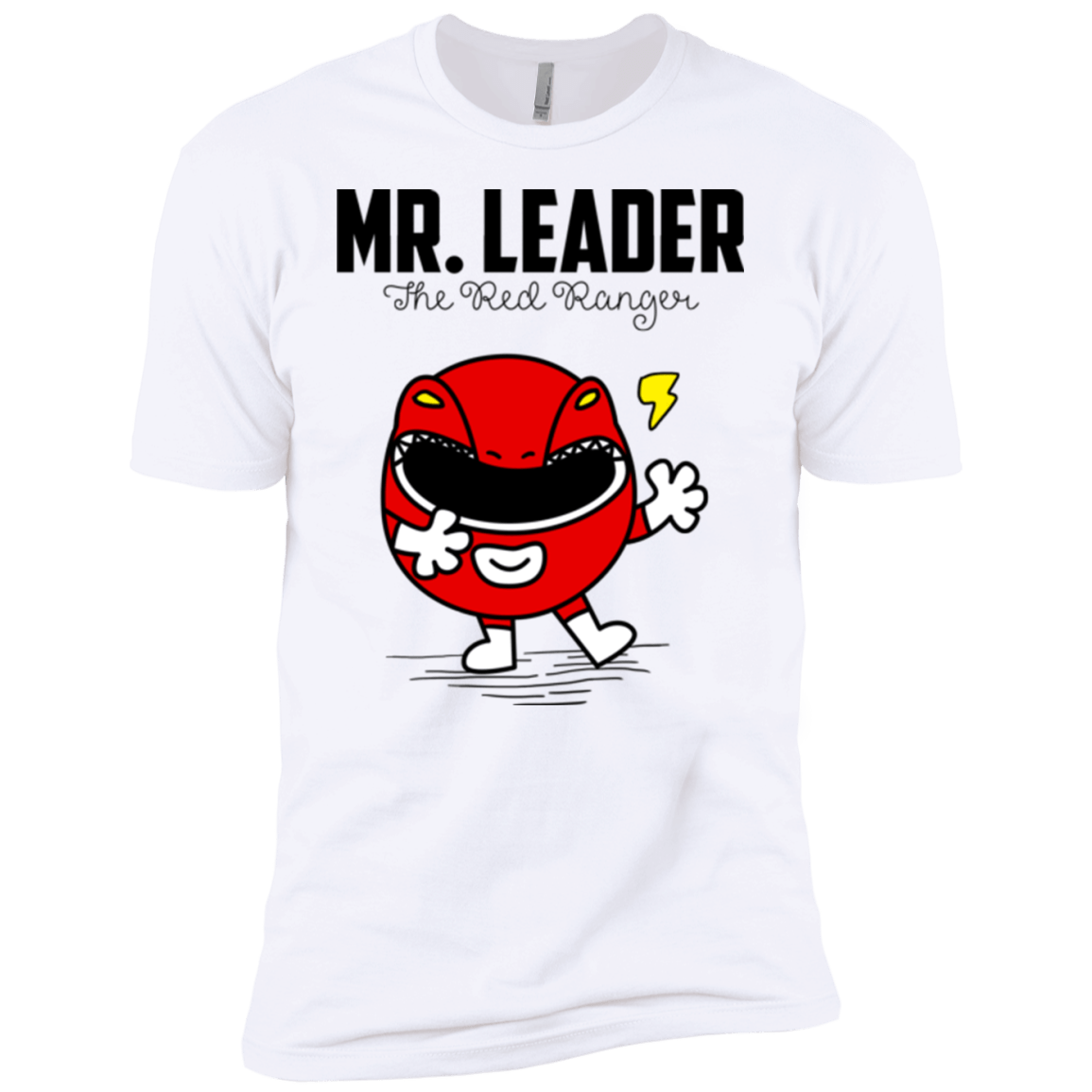 T-Shirts White / YXS Mr Leader Boys Premium T-Shirt