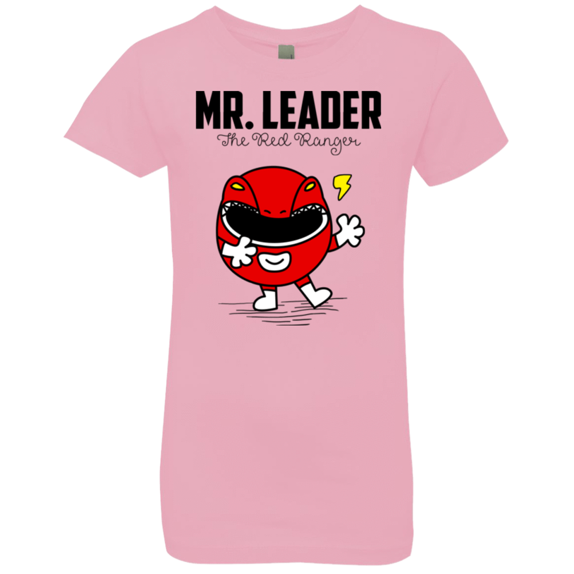 T-Shirts Light Pink / YXS Mr Leader Girls Premium T-Shirt