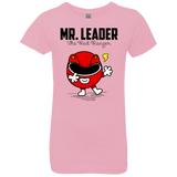 T-Shirts Light Pink / YXS Mr Leader Girls Premium T-Shirt