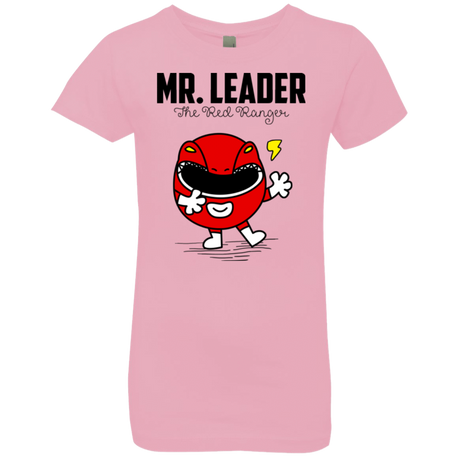 T-Shirts Light Pink / YXS Mr Leader Girls Premium T-Shirt