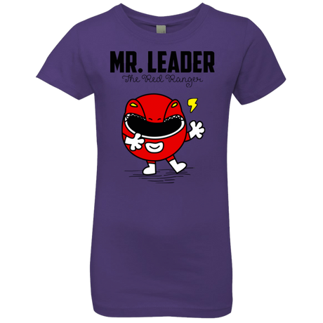 T-Shirts Purple Rush / YXS Mr Leader Girls Premium T-Shirt