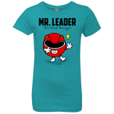 T-Shirts Tahiti Blue / YXS Mr Leader Girls Premium T-Shirt