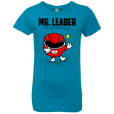 T-Shirts Turquoise / YXS Mr Leader Girls Premium T-Shirt