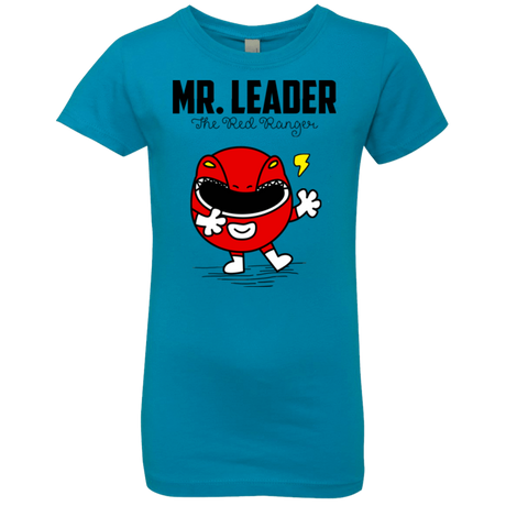 T-Shirts Turquoise / YXS Mr Leader Girls Premium T-Shirt